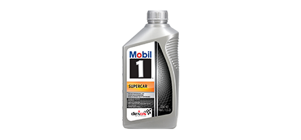 Mobil 1™ Supercar 0W-40 Advanced Synthetic Motor Oil for High Performance Cars