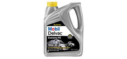 Mobil Delvac™ Extreme FE 10W-30 diesel engine oil with CK--4 identifier