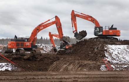 Camion de roulage pour chantier d’exploitation minière