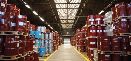 Industrial lubricant storage and handling