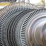 Silver gas steam turbine